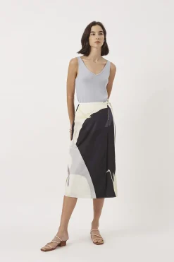 A Place To Be Wrap Skirt