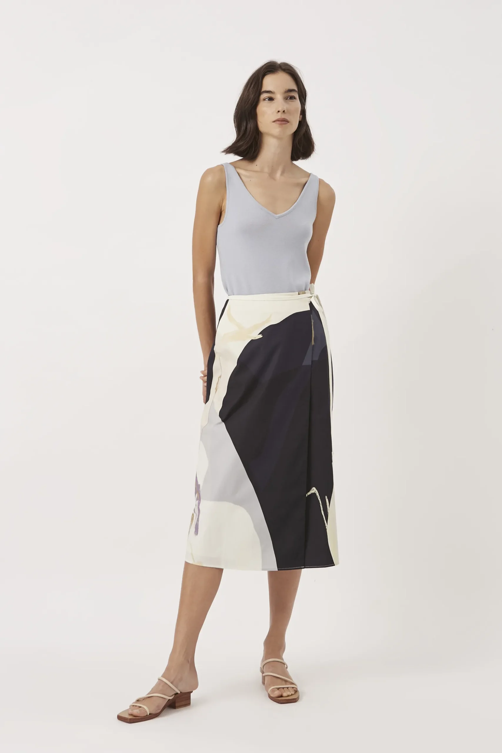 A Place To Be Wrap Skirt