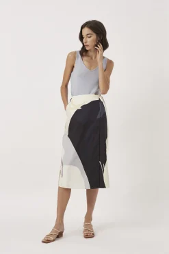 A Place To Be Wrap Skirt