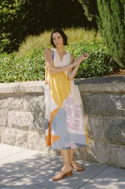Al Fresco Linen Tent Dress