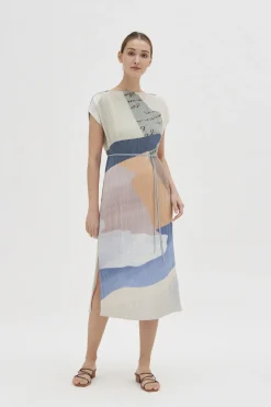 Analogue Pleated Kaftan