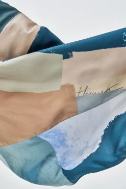 Analogue Silk Scarf