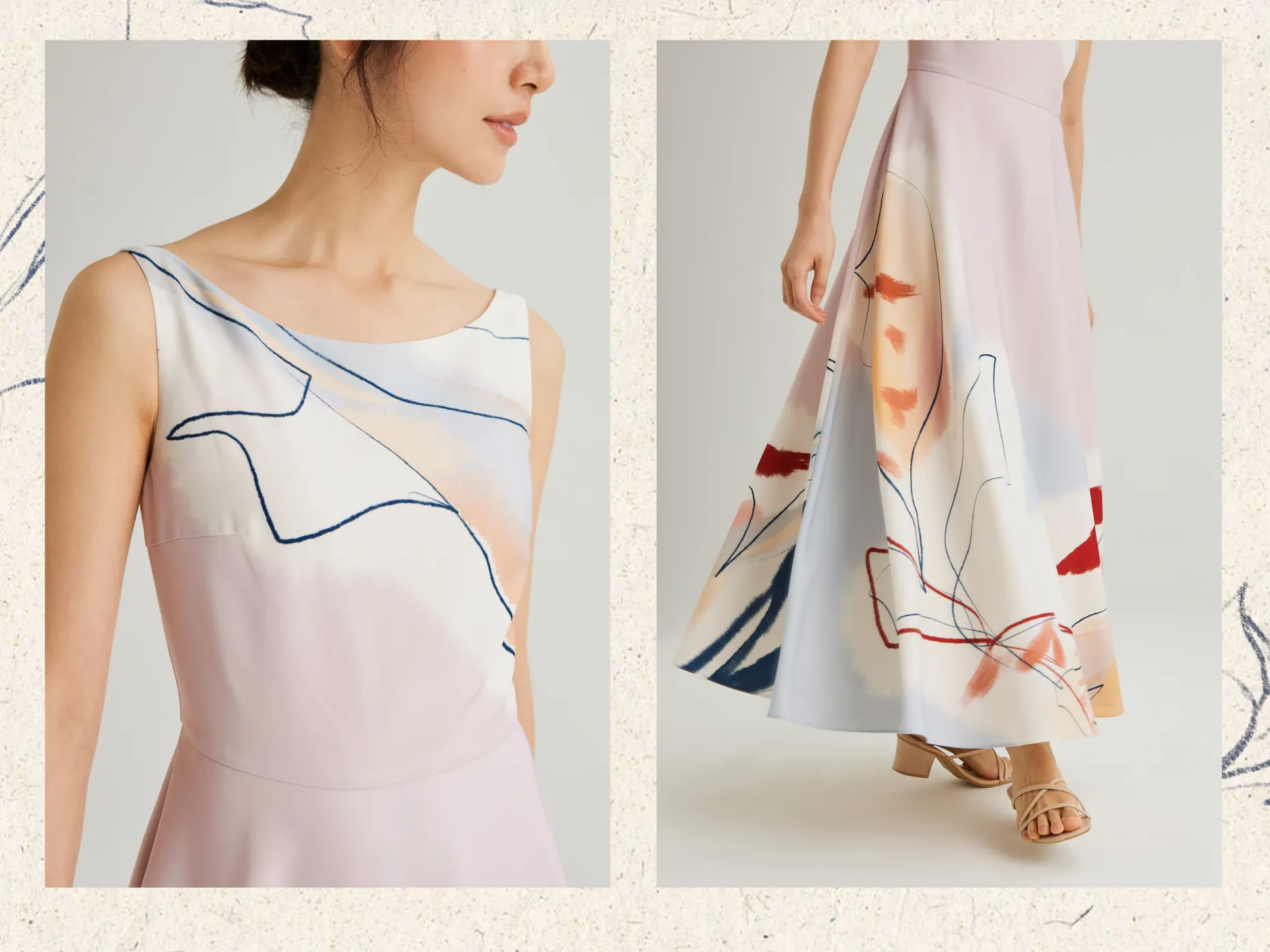 Atelier Boat-Neck Maxi Dress