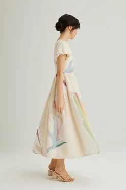 Atelier Puff-Sleeve Dress