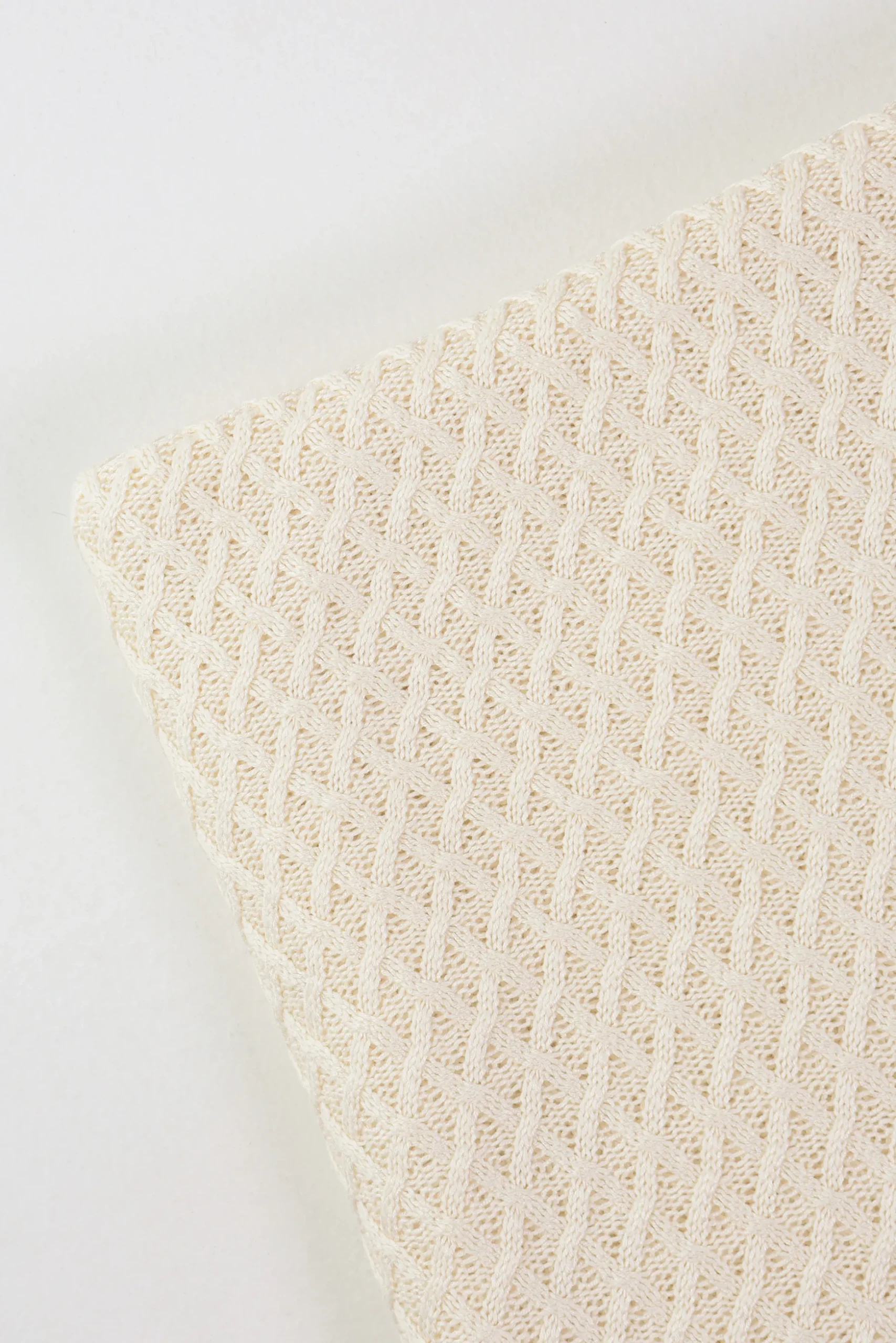 Bamboo Knitted Throw Blanket