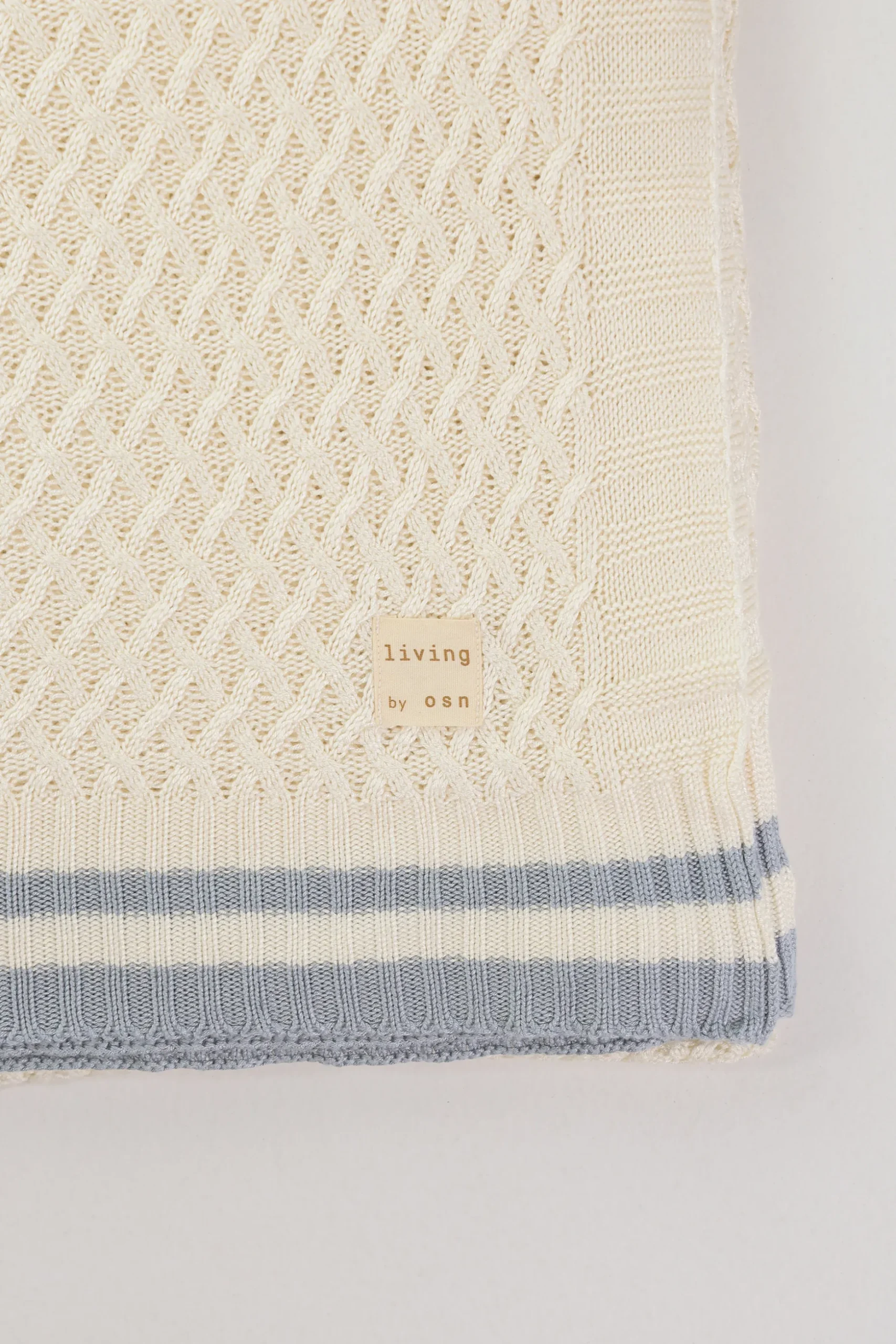 Bamboo Knitted Throw Blanket