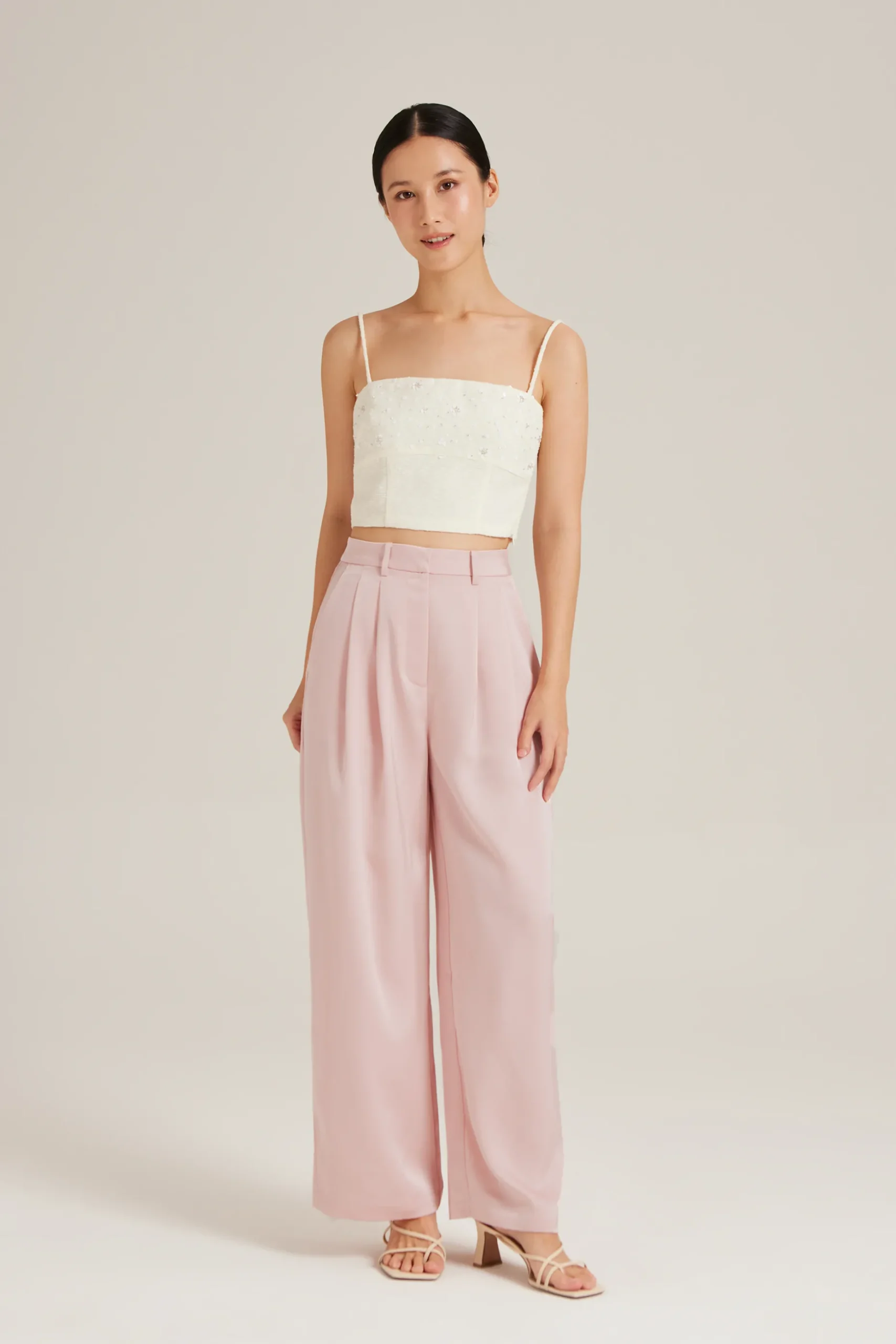 Beaded Crop Top