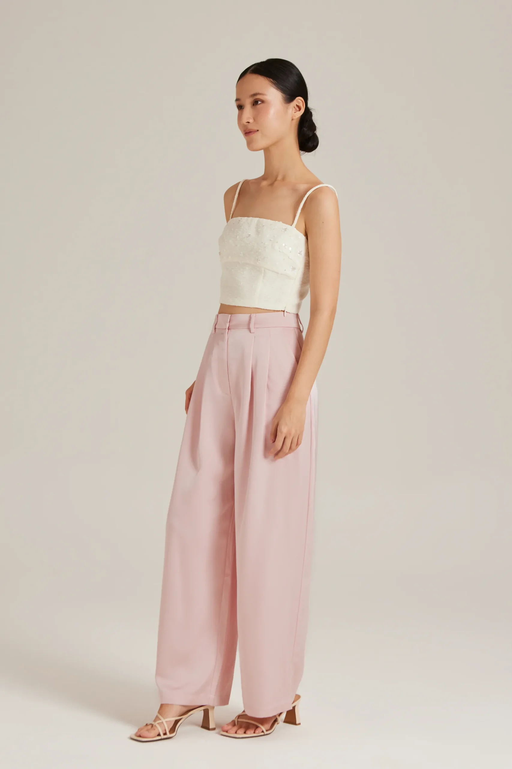 Beaded Crop Top