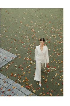 Belted Wrap Overshirt