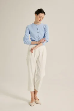 Bouclé Knit Cardigan