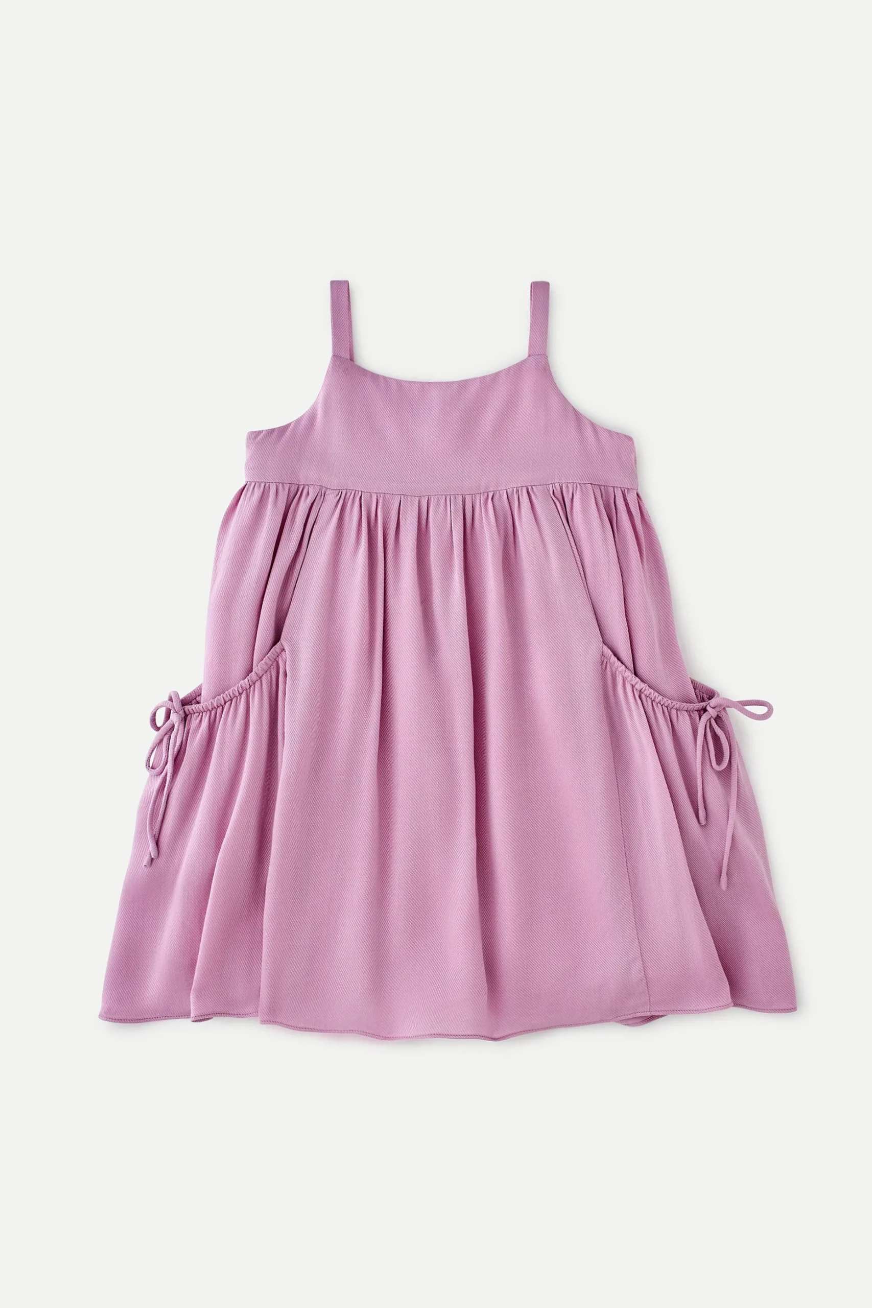 Bow-Detail Cotton Cami Dress