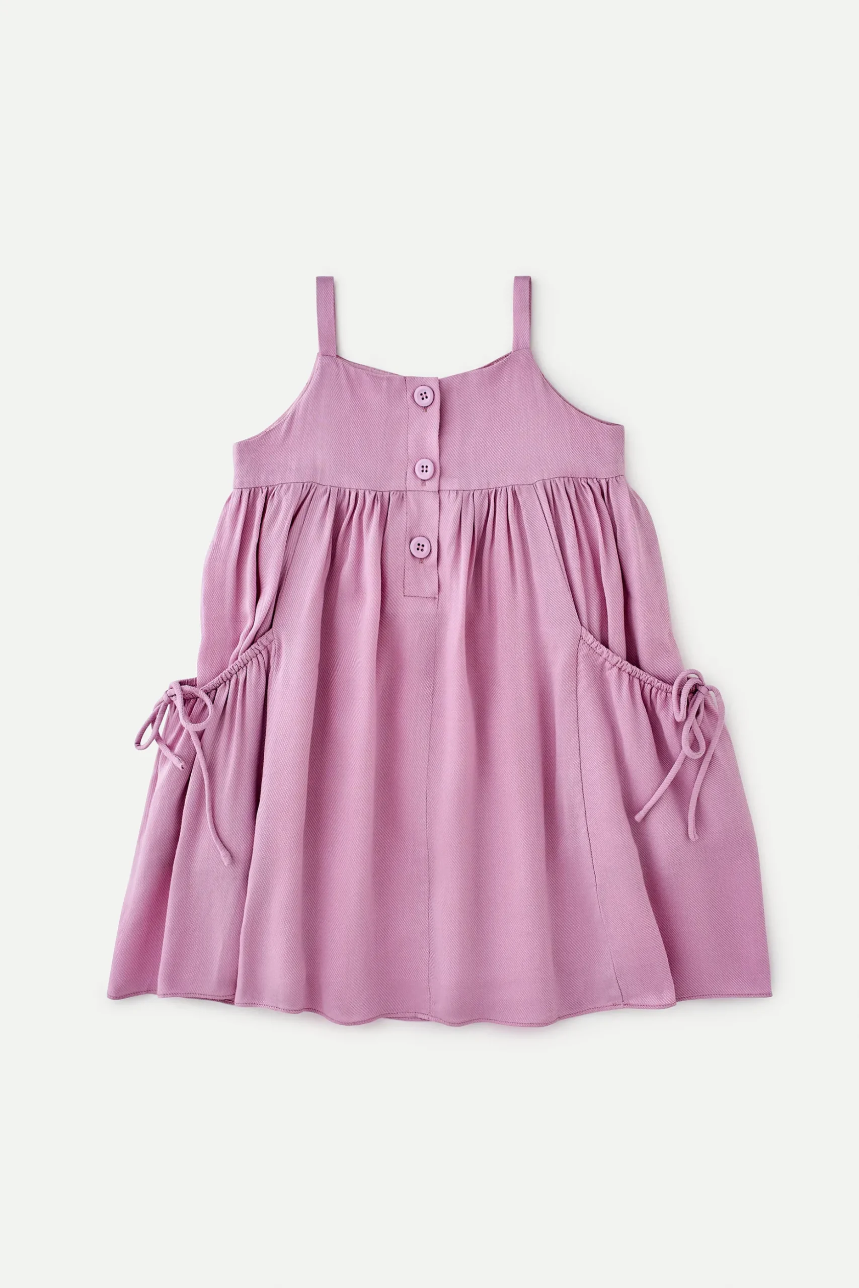 Bow-Detail Cotton Cami Dress