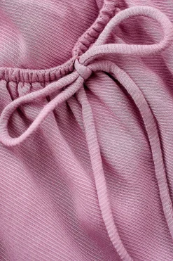 Bow-Detail Cotton Cami Dress