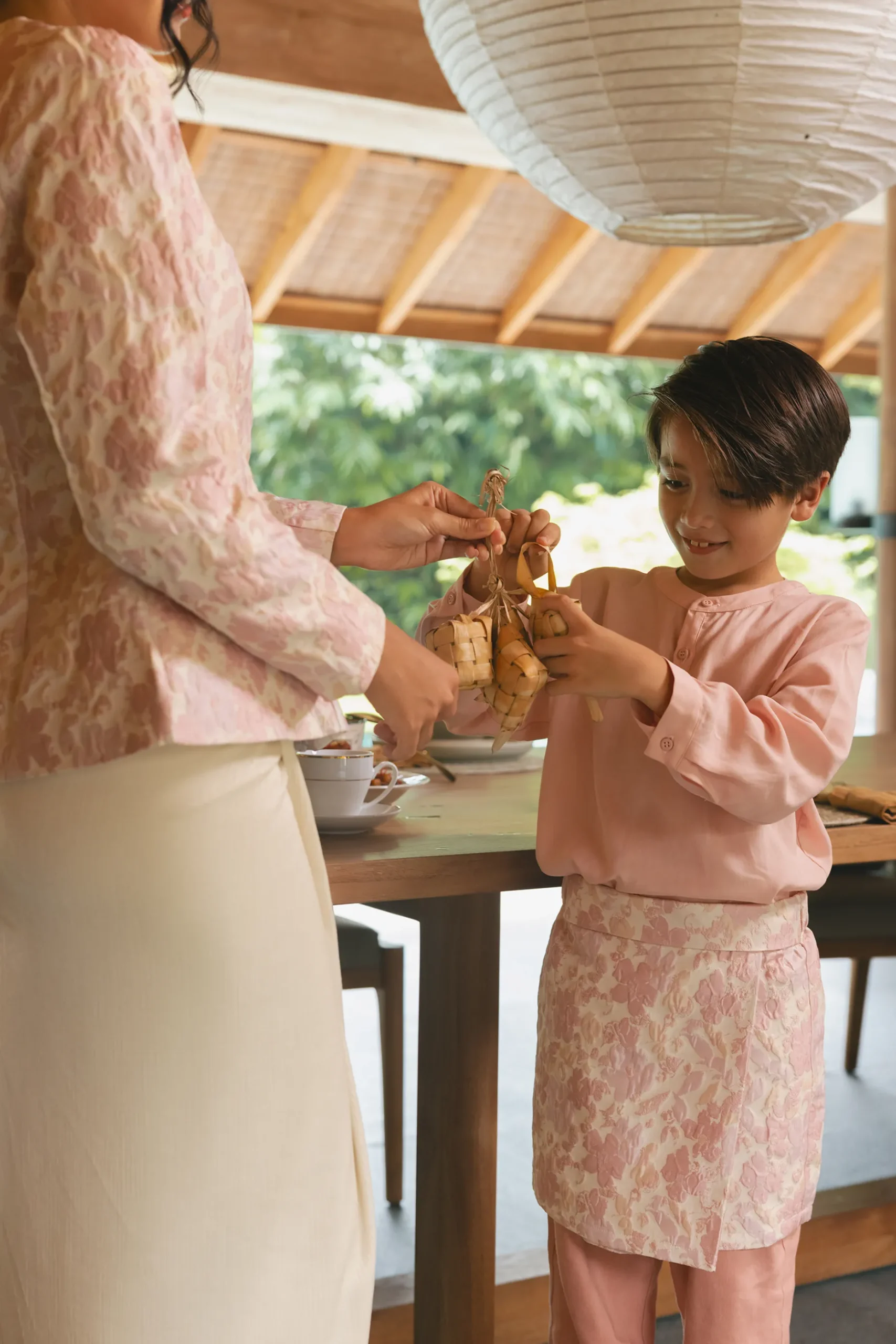 Boy's Half-Placket Long Sleeve Shirt