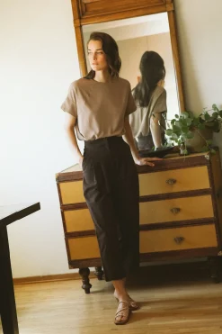 Broad Hem Top