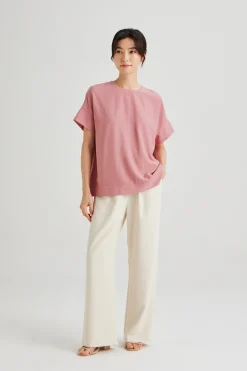 Broad Hem Top
