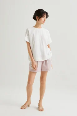 Broad Hem Top