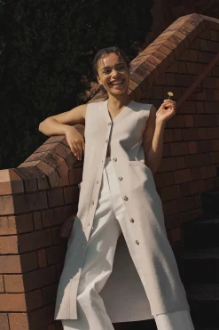 Button Down Jacquard Knit Dress