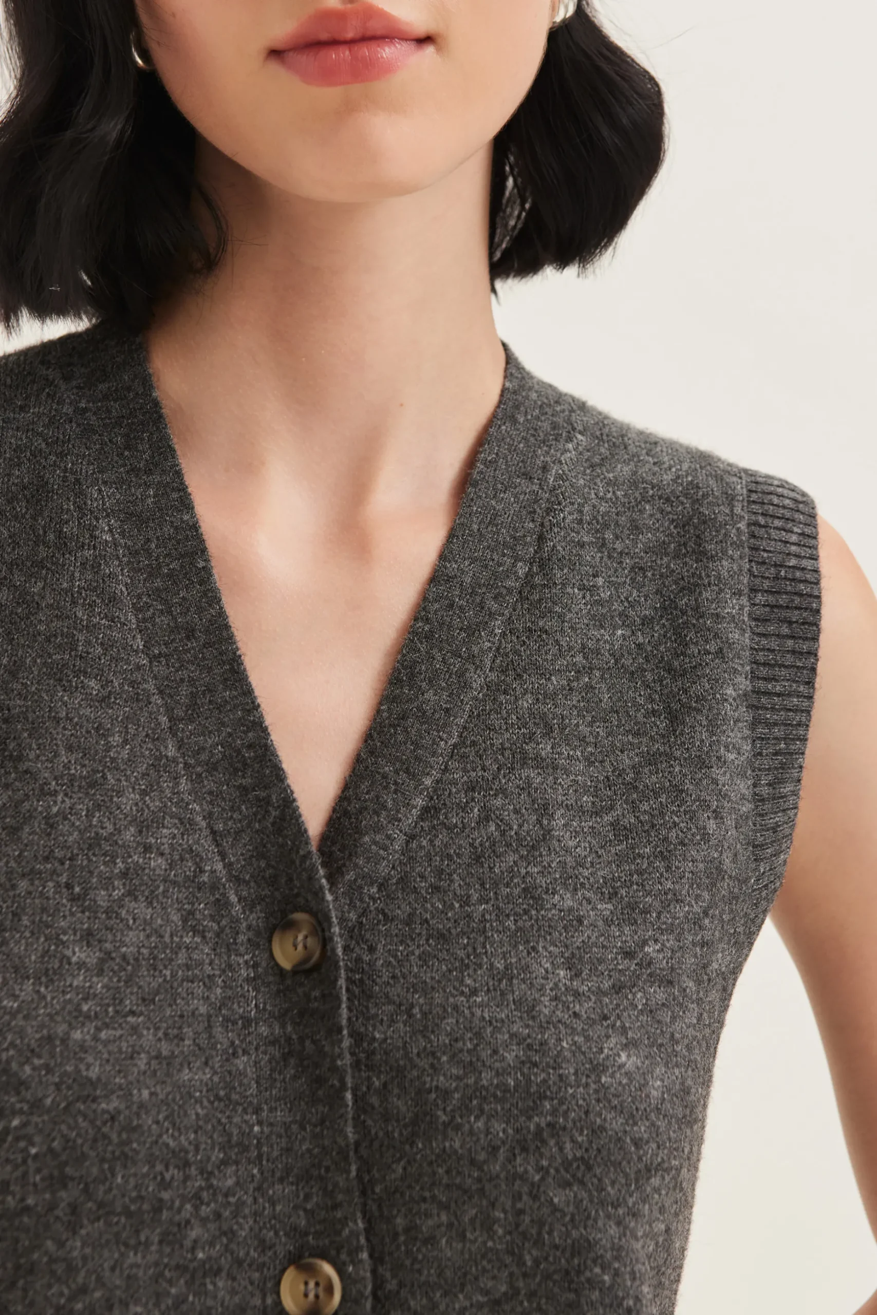 Button Down Jacquard Knit Dress