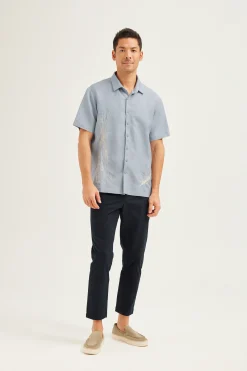 Calla Embroidered Men’s Shirt
