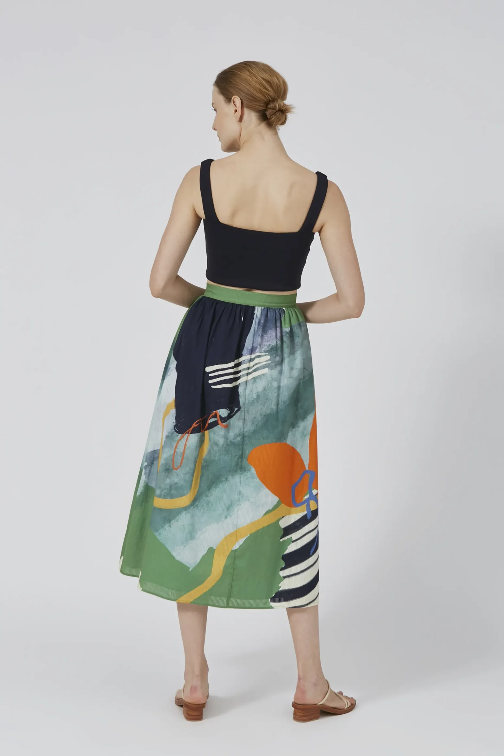 Coast Wrap Midi Skirt