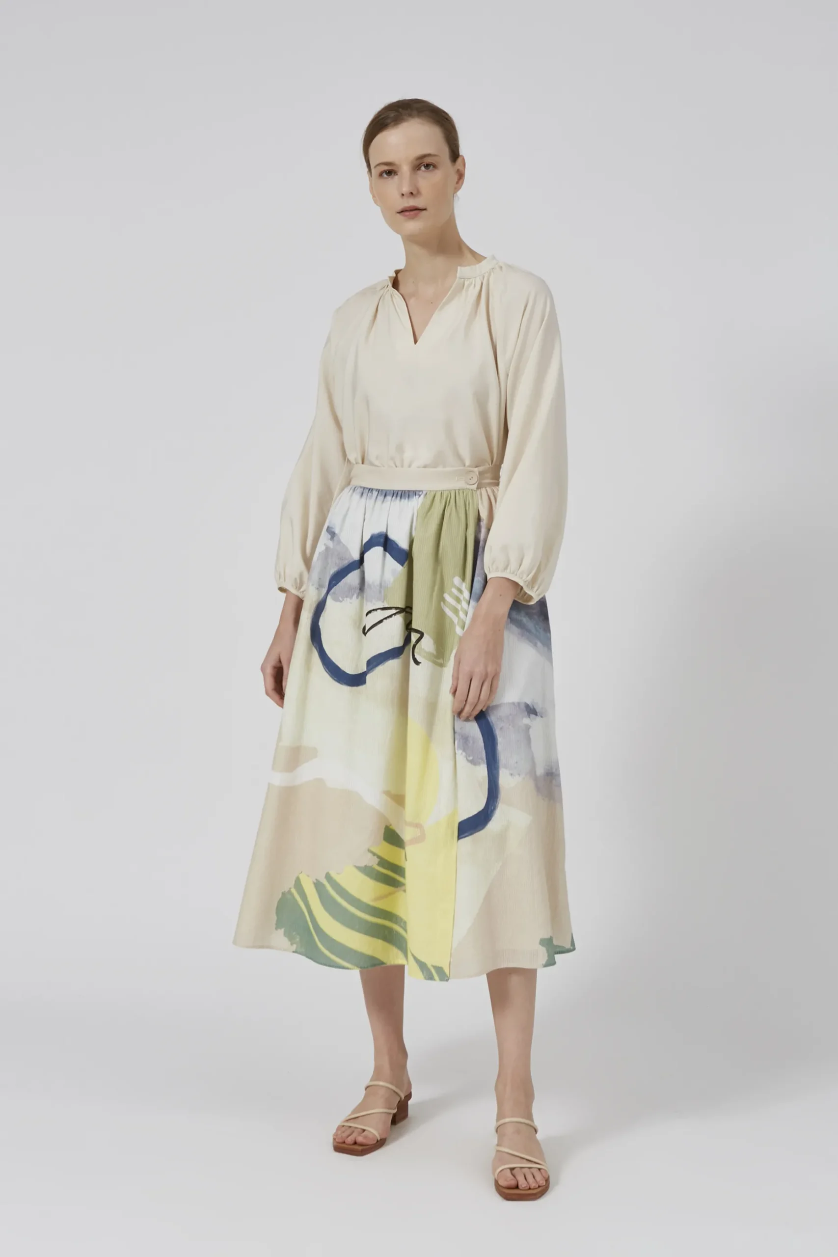 Coast Wrap Midi Skirt
