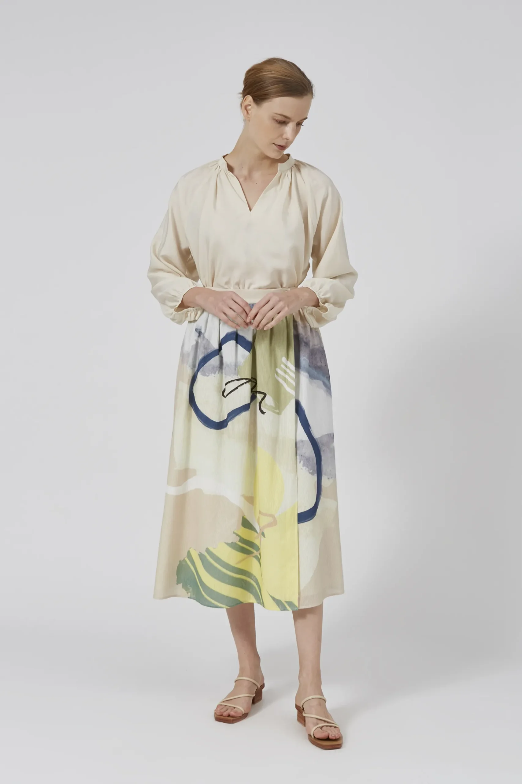 Coast Wrap Midi Skirt