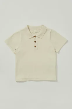 Collared Knit Top