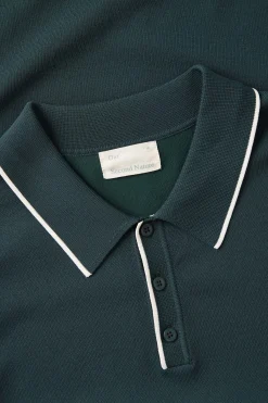 Contrast Collared Shirt
