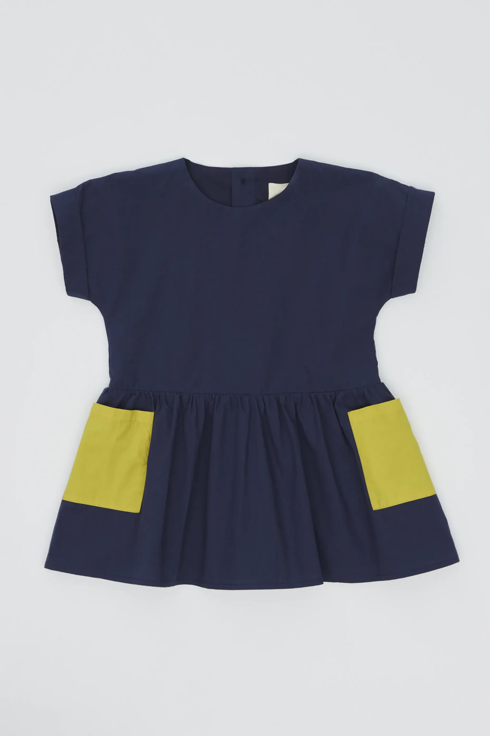 Contrast Pocket Relaxed Dress