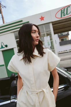 Cotton Boxy Collared Shirt