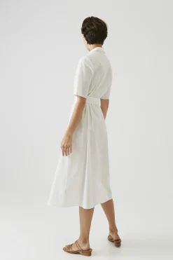 Cotton Button-Down Dress