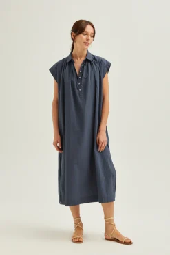 Cotton Gathered Dress