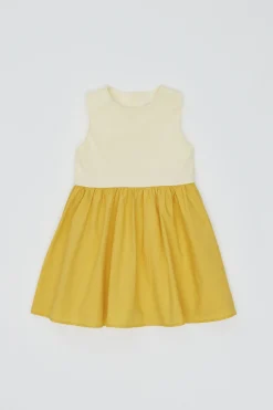 Cotton Jersey Gathered Dress