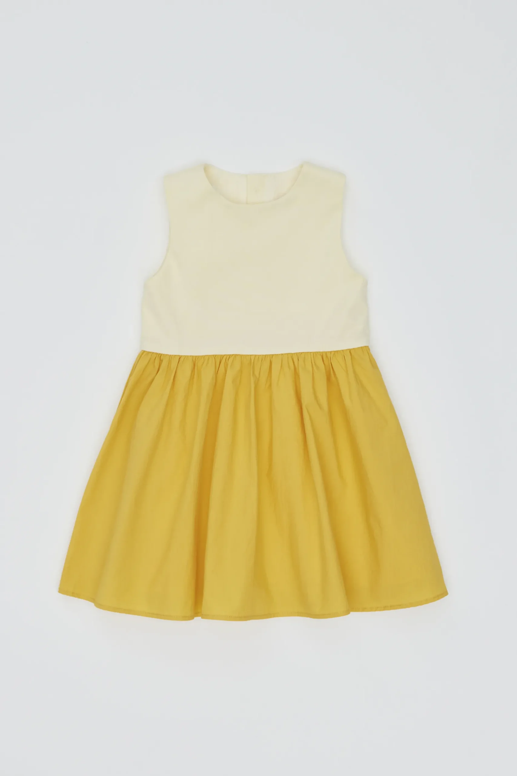 Cotton Jersey Gathered Dress
