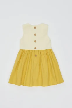 Cotton Jersey Gathered Dress