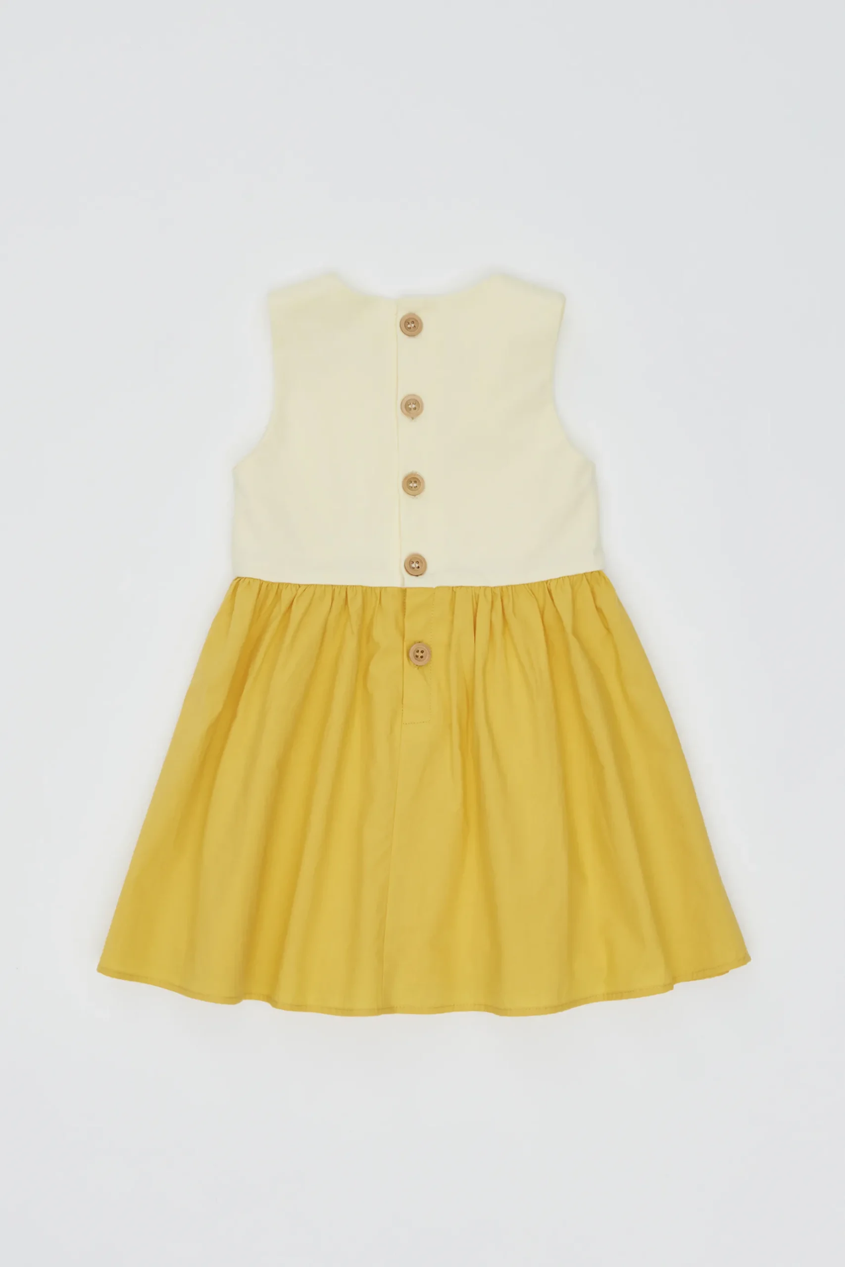 Cotton Jersey Gathered Dress