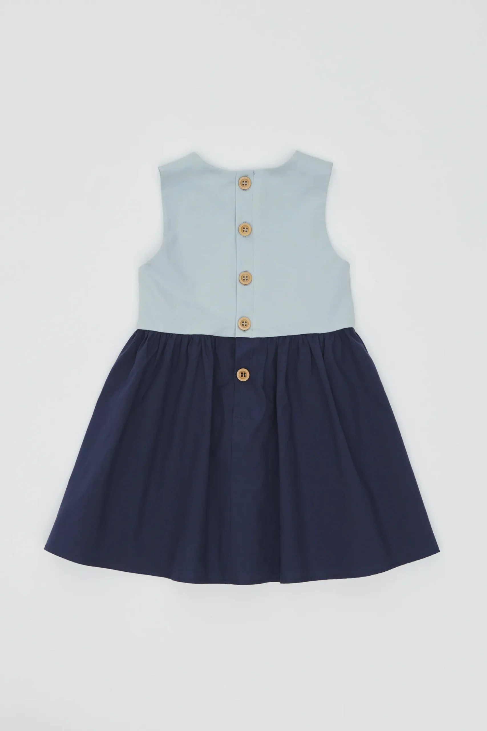 Cotton Jersey Gathered Dress