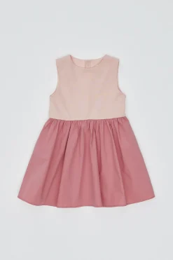 Cotton Jersey Gathered Dress