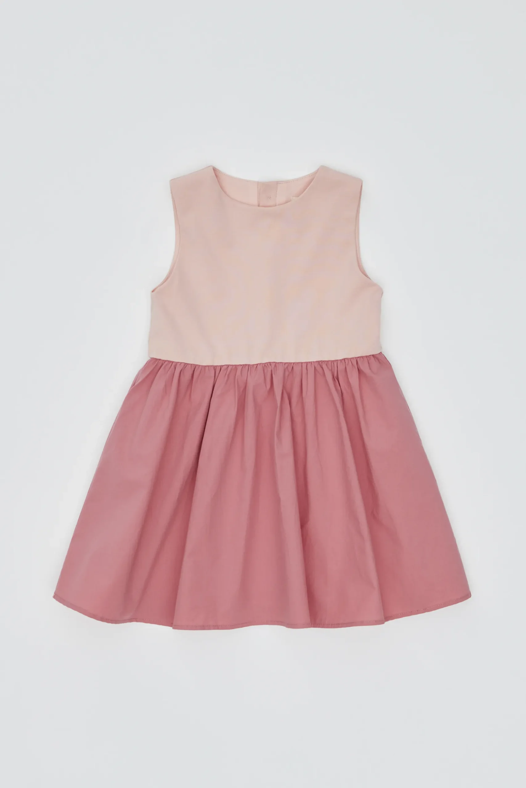 Cotton Jersey Gathered Dress