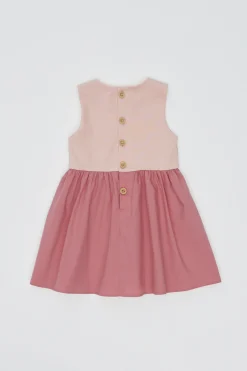 Cotton Jersey Gathered Dress
