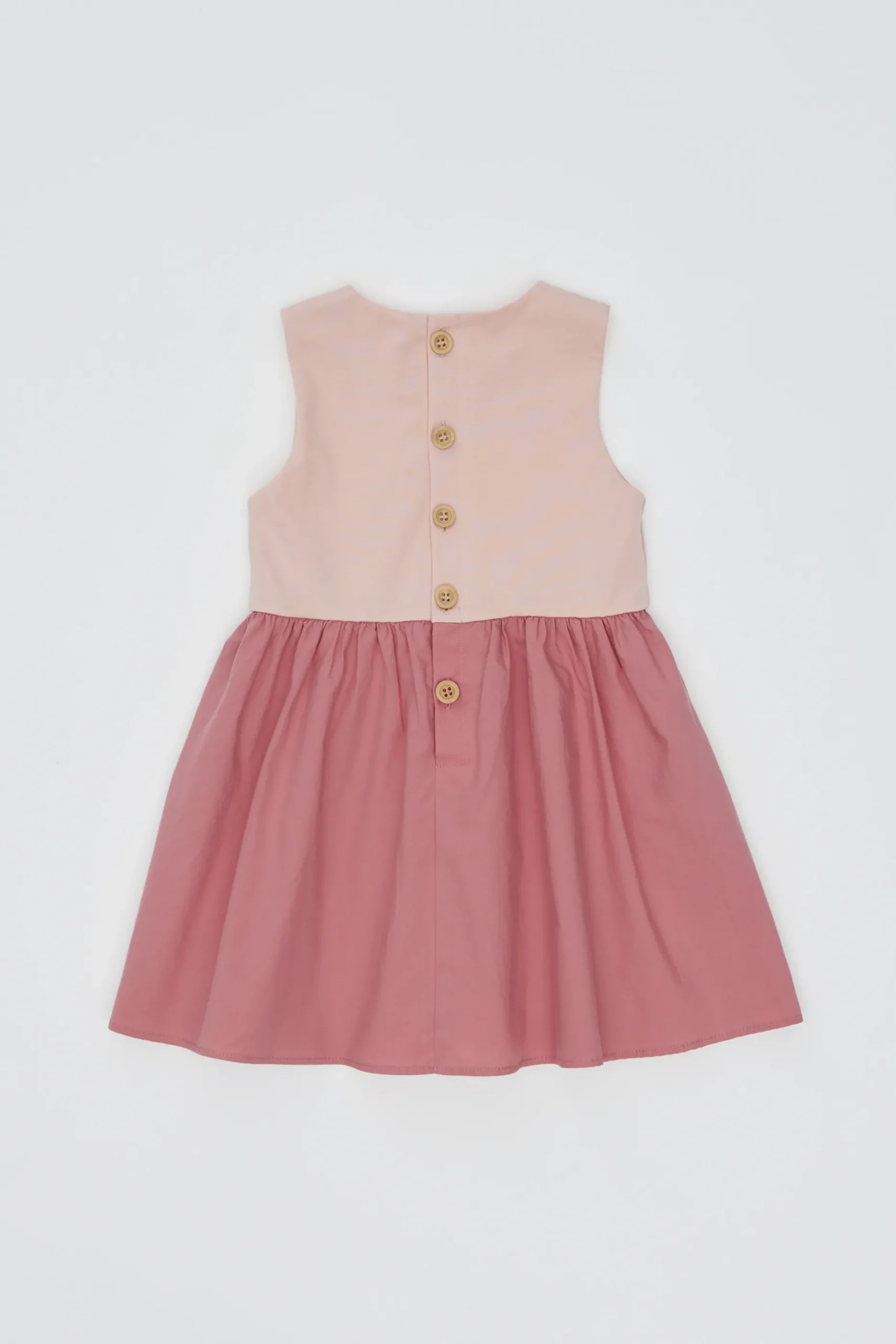 Cotton Jersey Gathered Dress