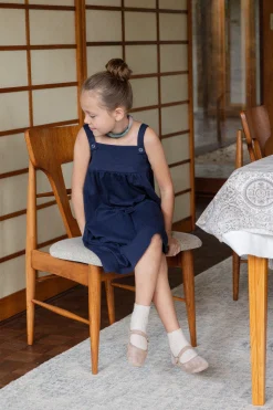 Cotton Jersey Pinafore Dress