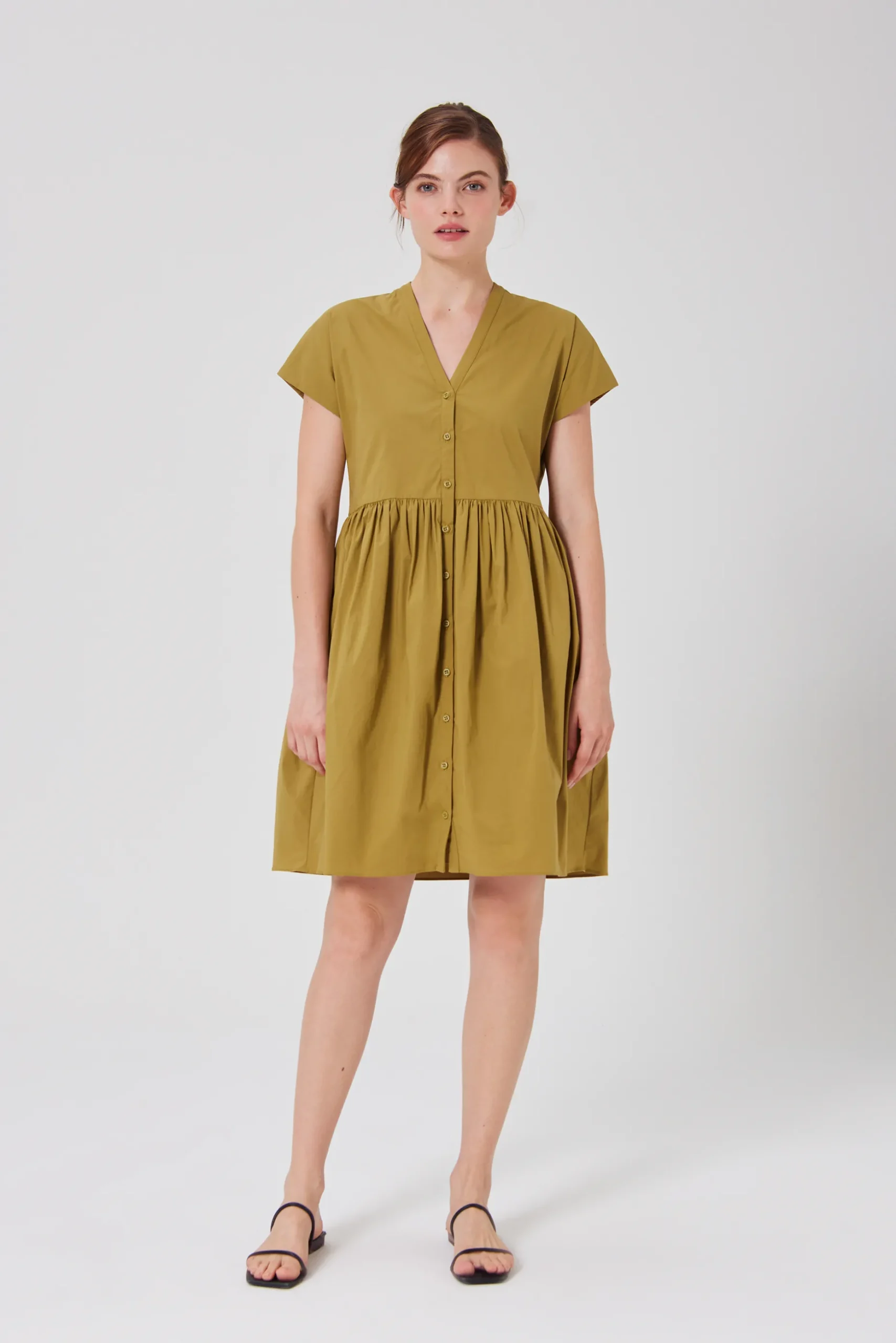 Cotton Shift Dress