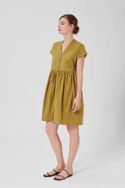 Cotton Shift Dress