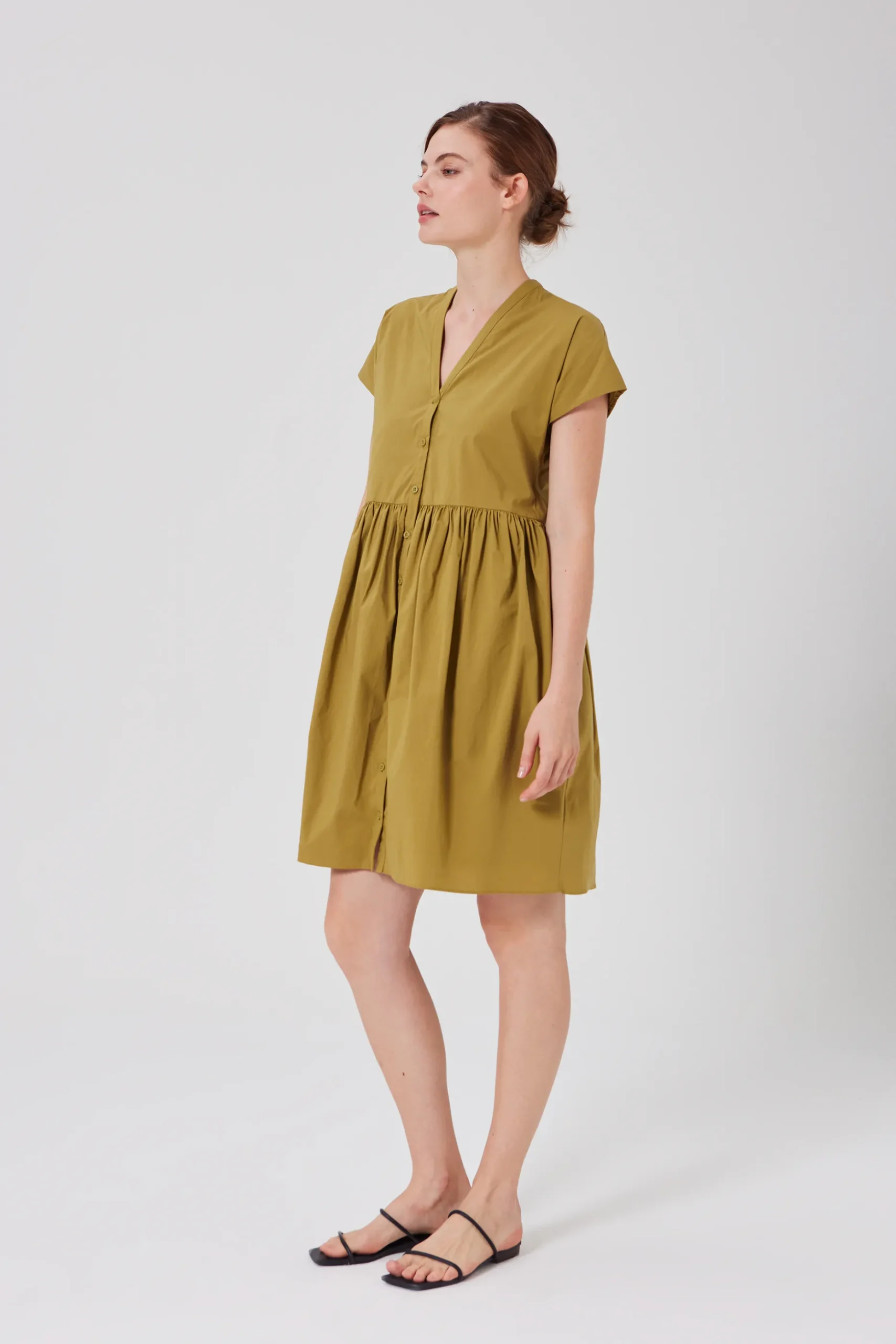 Cotton Shift Dress