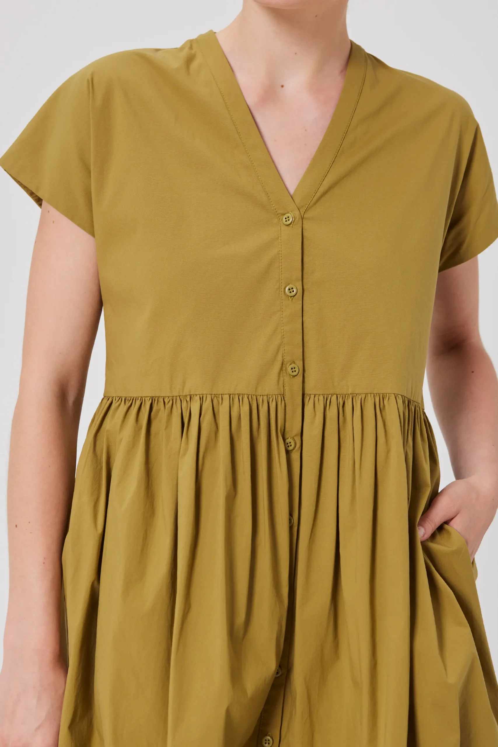 Cotton Shift Dress