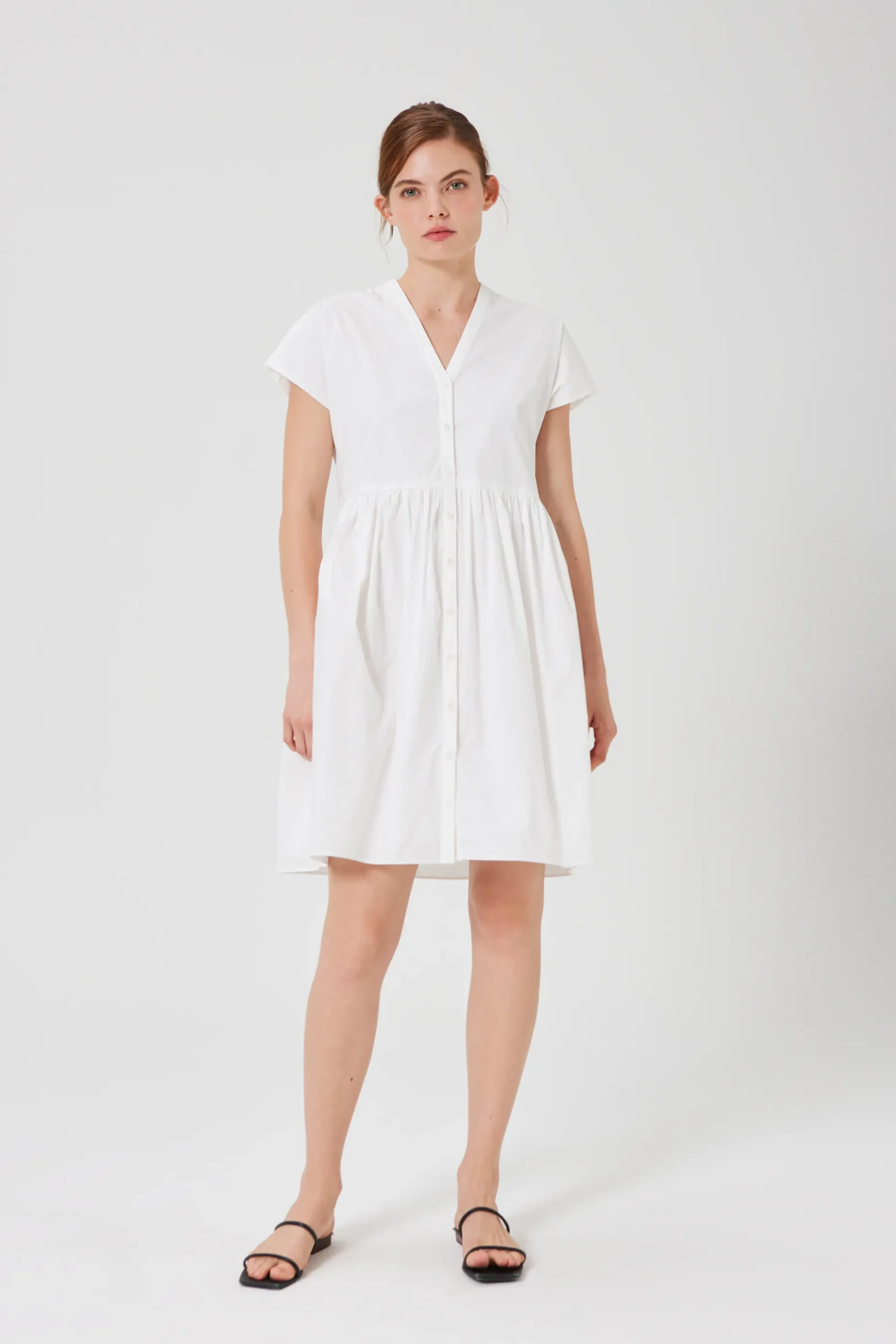 Cotton Shift Dress