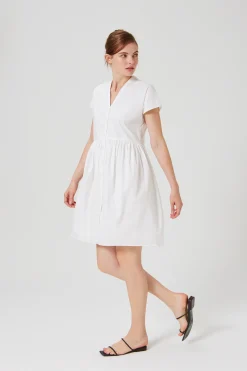 Cotton Shift Dress
