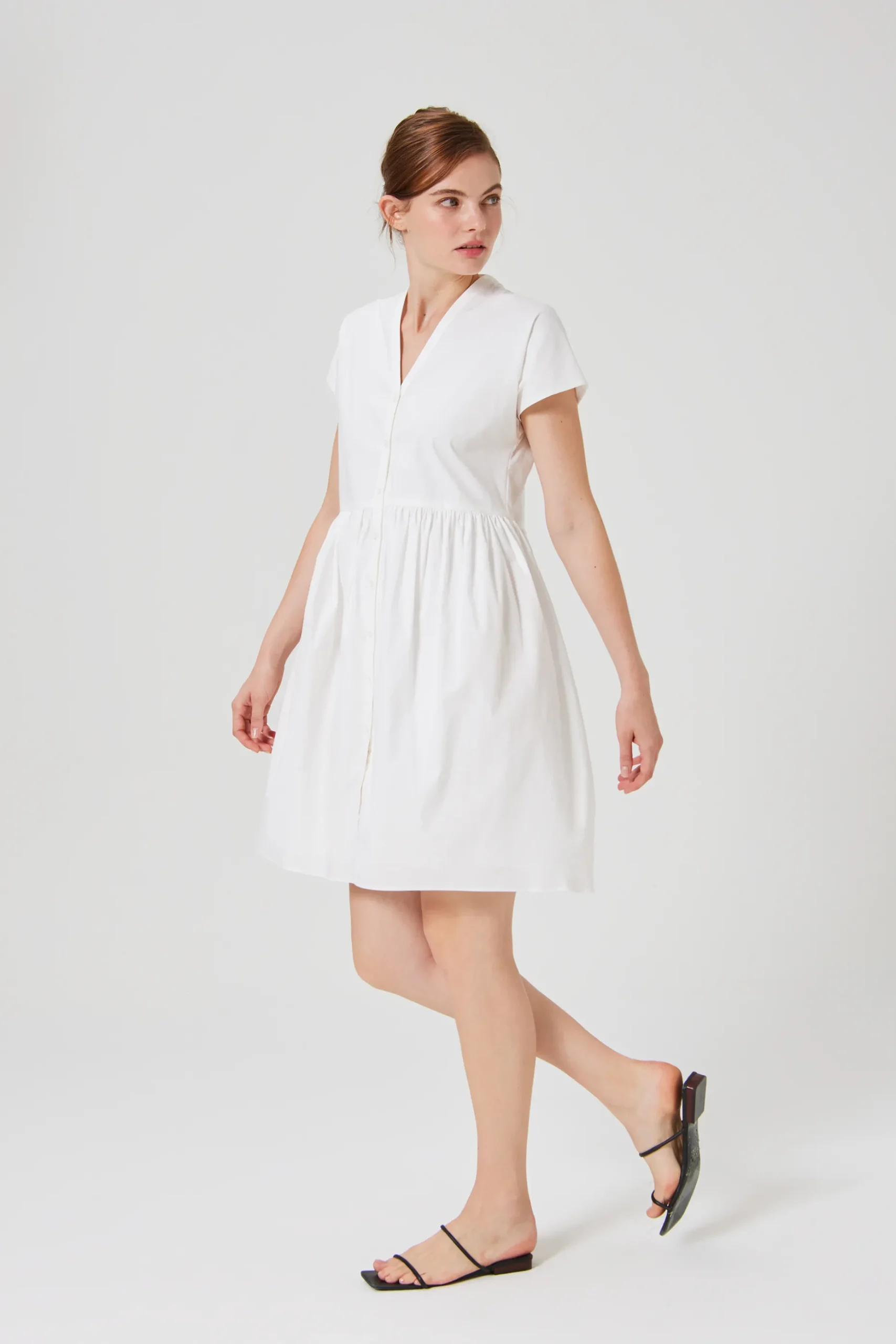 Cotton Shift Dress